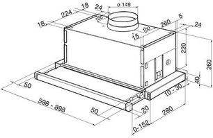 Вытяжка Смег KSET66 фото 3 в Краснодаре Вытяжка Smeg KSET66 фото 3 в Краснодаре
