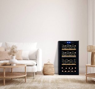 Винный шкаф Ла Соммельер LS51.2ZBLACK фото 4 в Краснодаре Винный шкаф La Sommeliere LS51.2ZBLACK фото 4 в Краснодаре