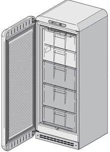 Холодильник Smeg CVB20LNE фото 3 в Краснодаре