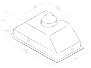Встраиваемая вытяжка ELICA ERA S IX/A/72 фото 4 в Краснодаре Встраиваемая вытяжка ELICA ERA S IX/A/72 фото 4 в Краснодаре