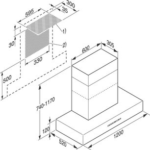 Вытяжка Миле DA 5320 W фото 4 в Краснодаре Вытяжка Miele DA 5320 W фото 4 в Краснодаре