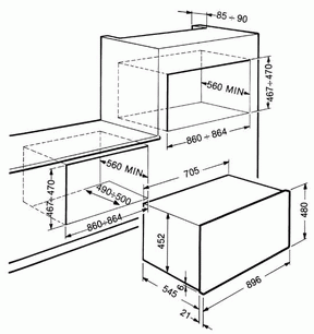 Духовой шкаф Смег S890PMFR9 фото 2 в Краснодаре Духовой шкаф Smeg S890PMFR9 фото 2 в Краснодаре