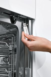 Духовой шкаф Баразза 1FVLTBM белое стекло фото 4 в Краснодаре Духовой шкаф Barazza 1FVLTBM белое стекло фото 4 в Краснодаре