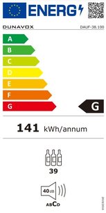 Винный шкаф Дунавокс DAUF-38.100DSS фото 3 в Краснодаре Винный шкаф Dunavox DAUF-38.100DSS фото 3 в Краснодаре