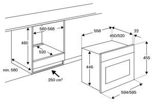 Духовой шкаф Bertazzoni F457MODMWTZ фото 3 в Краснодаре