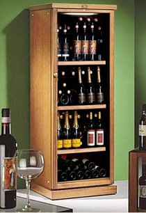 Винный шкаф IP CEXP 401 RU дуб фото 4 в Краснодаре