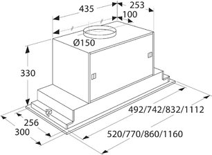 Встраиваемая вытяжка Аско CC4527S фото 3 в Краснодаре Встраиваемая вытяжка Asko CC4527S фото 3 в Краснодаре