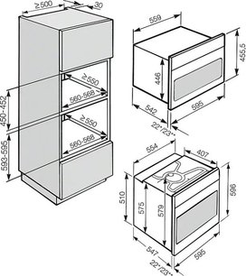Духовой шкаф Миле H6800BM OBSW черный обсидиан фото 2 в Краснодаре Духовой шкаф Miele H6800BM OBSW черный обсидиан фото 2 в Краснодаре