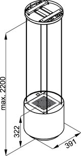 Подвесная вытяжка Брандт BHI2353G фото 4 в Краснодаре Подвесная вытяжка Brandt BHI2353G фото 4 в Краснодаре