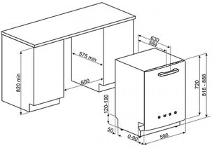 Посудомоечная машина Smeg ST2FABRO фото 4 в Краснодаре