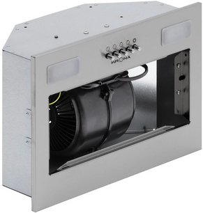 Встраиваемая вытяжка Krona Кейт 400 нержавеющая сталь, кнопочная (Kate 400 Inox PB) фото 3 в Краснодаре