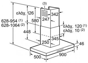 Вытяжка Нефф D79MH52N0 фото 2 в Краснодаре Вытяжка Neff D79MH52N0 фото 2 в Краснодаре