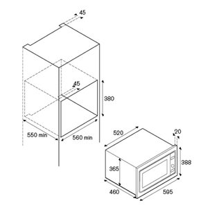 Встраиваемая микроволновая печь Бертаззони F457PROMWSX фото 4 в Краснодаре Встраиваемая микроволновая печь Bertazzoni F457PROMWSX фото 4 в Краснодаре