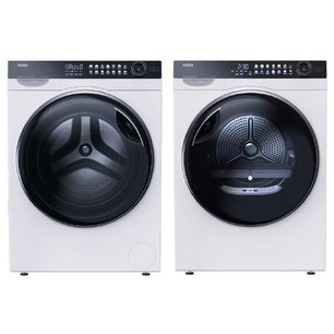Haier (стиральная машина HW100-BD14378 + сушильная машина HD100-A2378) фото в Краснодаре Haier (стиральная машина HW100-BD14378 + сушильная машина HD100-A2378) фото в Краснодаре