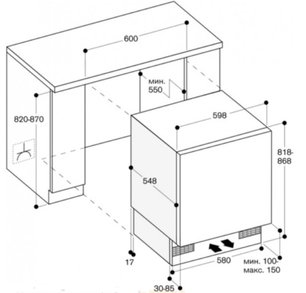 Встраиваемый холодильник Gaggenau RC200300 фото 2 в Краснодаре