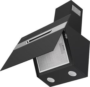 Кухонная вытяжка MAUNFELD Moon 60 черный\вставка сатин фото 3 в Краснодаре Кухонная вытяжка MAUNFELD Moon 60 черный\вставка сатин фото 3 в Краснодаре