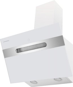 Кухонная вытяжка MAUNFELD Moon 60 белый\вставка сатин фото 2 в Краснодаре Кухонная вытяжка MAUNFELD Moon 60 белый\вставка сатин фото 2 в Краснодаре
