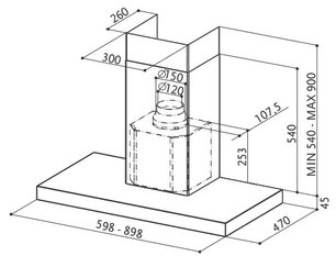 Вытяжка Фабер BELLA EG8 X A60 FB EXP фото 2 в Краснодаре Вытяжка Faber BELLA EG8 X A60 FB EXP фото 2 в Краснодаре