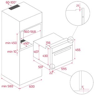 Духовой шкаф Тека HSC 644 C фото 2 в Краснодаре Духовой шкаф Teka HSC 644 C фото 2 в Краснодаре
