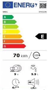 Встраиваемая посудомоечная машина Смег ST4522IN фото 3 в Краснодаре Встраиваемая посудомоечная машина Smeg ST4522IN фото 3 в Краснодаре
