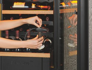 Встраиваемый двухтемпературный винный шкаф EuroCave D-INSP-M I-090019-M фото 3 в Краснодаре