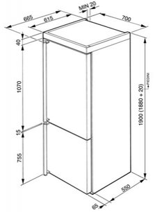 Холодильник Смег FA800PO9 фото 3 в Краснодаре Холодильник Smeg FA800PO9 фото 3 в Краснодаре