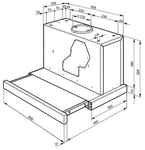 Вытяжка Смег KSET610X фото 3 в Краснодаре Вытяжка Smeg KSET610X фото 3 в Краснодаре
