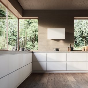 Вытяжка Falmec COVER 85 WHITE фото 3 в Краснодаре