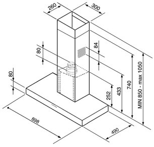 Вытяжка Смег K90X фото 4 в Краснодаре Вытяжка Smeg K90X фото 4 в Краснодаре