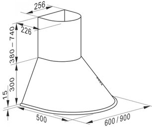Вытяжка  Кайзер A 9423 GrBe Eco фото 4 в Краснодаре Вытяжка  Kaiser A 9423 GrBe Eco фото 4 в Краснодаре