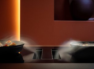 Варочная панель с вытяжкой Фалмек ZERO EASY 84 VETRO NERO фото 4 в Краснодаре Варочная панель с вытяжкой Falmec ZERO EASY 84 VETRO NERO фото 4 в Краснодаре
