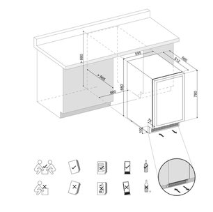 Винный шкаф Dunavox DAU-45.125DB.TO фото 2 в Краснодаре