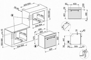 Духовой шкаф Смег SF750PS фото 2 в Краснодаре Духовой шкаф Smeg SF750PS фото 2 в Краснодаре