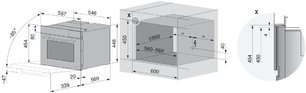 Встраиваемый комбинированный паровой шкаф Фауцуг CombiSteamer V6000 45M CSM6T-23041 (платиновое стекло) фото 4 в Краснодаре Встраиваемый комбинированный паровой шкаф V-ZUG CombiSteamer V6000 45M CSM6T-23041 (платиновое стекло) фото 4 в Краснодаре