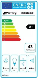Встраиваемая вытяжка Смег KSCB120XE фото 4 в Краснодаре Встраиваемая вытяжка Smeg KSCB120XE фото 4 в Краснодаре