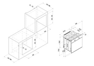 Духовой шкаф Zigmund Shtain EN 59.511 B фото 4 в Краснодаре