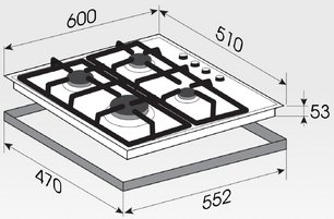 Варочная панель Zigmund Shtain MN 84.61 S фото 2 в Краснодаре