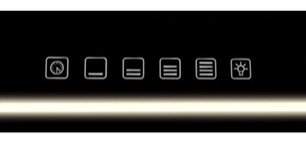 Вытяжка Falmec Blade 90 ix (800) stec black фото 4 в Краснодаре