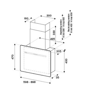 Вытяжка Бертаззони KV90PRO1NA фото 4 в Краснодаре Вытяжка Bertazzoni KV90PRO1NA фото 4 в Краснодаре