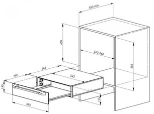 Подогреватель Де Дитрих DWD 914 B фото 2 в Краснодаре Подогреватель De Dietrich DWD 914 B фото 2 в Краснодаре