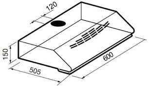 Вытяжка Korting KHT 6230 X фото 2 в Краснодаре