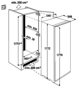 Холодильник Kuppersbusch IKE 3180-2 фото 2 в Краснодаре