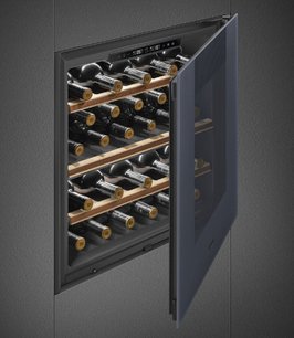Встраиваемый холодильный шкаф для вина Смег CVI129G фото 3 в Краснодаре Встраиваемый холодильный шкаф для вина Smeg CVI129G фото 3 в Краснодаре