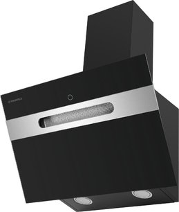 Кухонная вытяжка MAUNFELD Moon 60 черный\вставка сатин фото 2 в Краснодаре Кухонная вытяжка MAUNFELD Moon 60 черный\вставка сатин фото 2 в Краснодаре