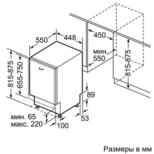 Встраиваемая посудомоечная машина Нефф S58M40X0RU фото 2 в Краснодаре Встраиваемая посудомоечная машина Neff S58M40X0RU фото 2 в Краснодаре