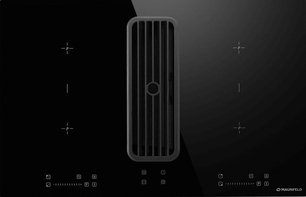 Индукционная варочная панель с интегрированной вытяжкой Маунфилд AVSI804SBH фото в Краснодаре Индукционная варочная панель с интегрированной вытяжкой Maunfeld AVSI804SBH фото в Краснодаре