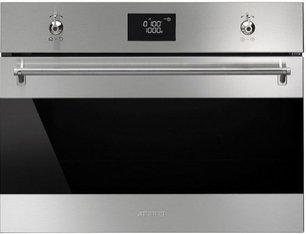 Компактный многофункциональный духовой шкаф Смег SF4390MCX фото в Краснодаре Компактный многофункциональный духовой шкаф Smeg SF4390MCX фото в Краснодаре