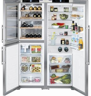Холодильник Либхер SBSes 7155 Premium Vinidor BioFresh NoFrost фото в Краснодаре Холодильник Liebherr SBSes 7155 Premium Vinidor BioFresh NoFrost фото в Краснодаре