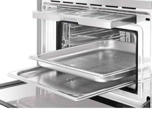 Компактный духовой шкаф с пароваркой Смег SF4750VCBS фото 4 в Краснодаре Компактный духовой шкаф с пароваркой Smeg SF4750VCBS фото 4 в Краснодаре