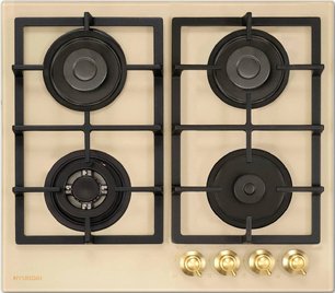 Газовая варочная панель Hyundai HHG 6434 BE фото в Краснодаре